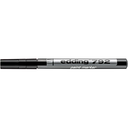 Lakkfilc EDDING 792 vonalvastagság: 0,8mm, ezüst