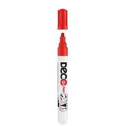 Lakkfilc ICO Deco marker 2-4mm B piros