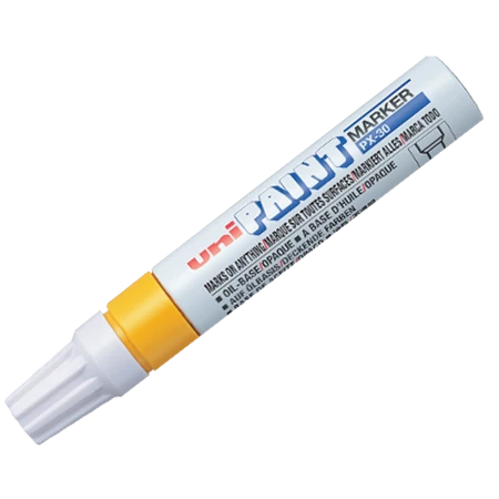 Lakkfilc UNI PX-30 4,0 - 8,5 mm sárga