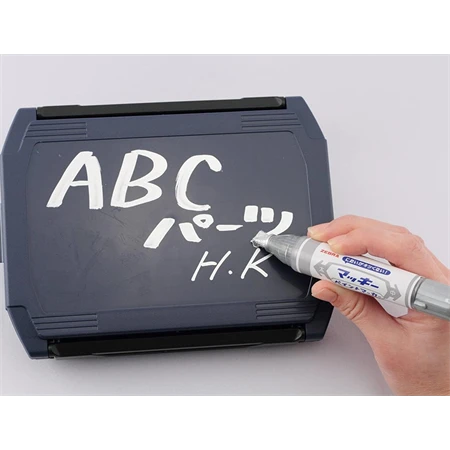 Lakkfilc ZEBRA arany 8 mm - 2 mm kerek kétvégű heggyel, Mckie Paint Marker Bold Gold