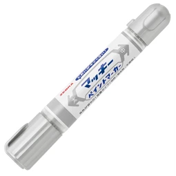 Lakkfilc ZEBRA ezüst  8 mm - 2 mm kerek kétvégű heggyel, Mckie Paint Marker Bold Silver