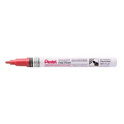 Lakkmarker Pentel 1,5mm, gyöngyház vörös