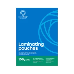 Lamináló fólia A/4 öntapadó hátlappal 80 mikron fényes FORNAX 100db/csomag