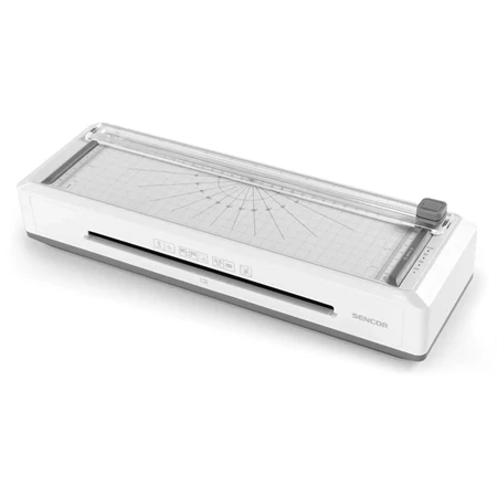 Laminálógép és vágógép 2az 1-ben  A/4 150-250 mikron SENCOR SLA-290, bemelegedés 30 mp, beszorulásgátló funkció