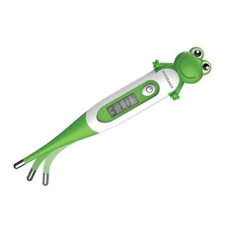 Lázmérő digitális flexibilis fejjel (béka)