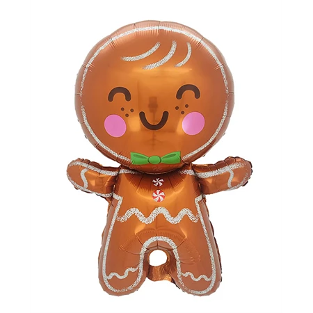 Léggömb 80x54cm Mézeskalács, Mézi