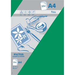 Levélpapír Artoz Pictus A/4 80g Fűzöld 25db/csomag