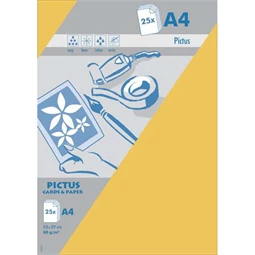 Levélpapír Artoz Pictus A/4 80g Napraforgó 25db/csomag