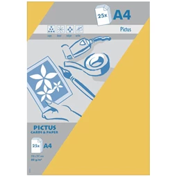 Levélpapír Artoz Pictus A/4 80g Vanília 25db/csomag