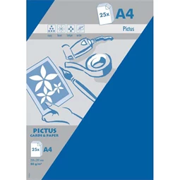 Levélpapír Artoz Pictus A/4 80g  kék 25db/csomag