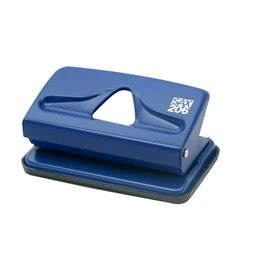 Lyukasztó SAX 206 kétlyukú, 12 laphoz, kék könnyűfém testű