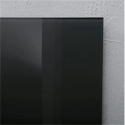 Mágneses üveg tábla, 48x48 cm, SIGEL Artverum® , fekete