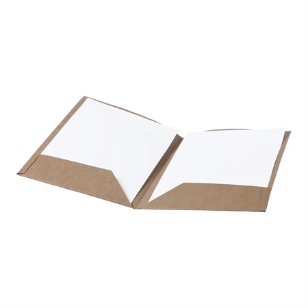 Mappa A/4 natúr, újrahasznosított 400gr/m2 karton 235 x 310 mm