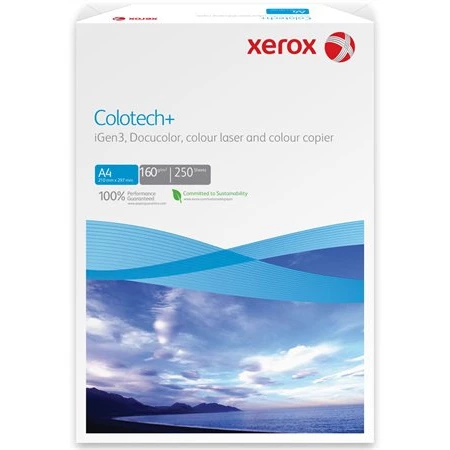 Másolópapír A/4, 160g. XEROX Colotech 250lap/csomag