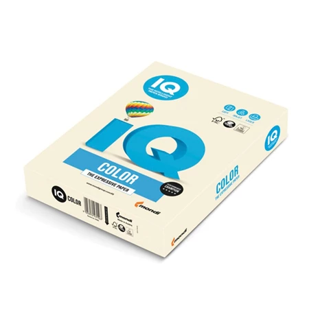 Másolópapír színes A/4 160g. IQ COLOR Pasztell CR20 (krém)