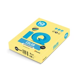 Másolópapír színes A/4 160g IQ COLOR Pasztell YE23 ( pasztel sárga)