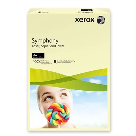 Másolópapír színes A/4, 80g. XEROX Symphony csontszínű pasztell 500lap/csomag