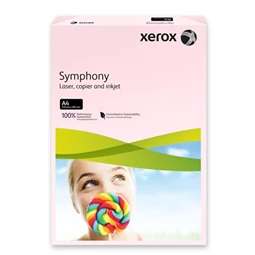 Másolópapír színes A/4, 80g. XEROX Symphony rózsaszín (pasztell) 500lap/csomag