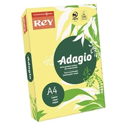 Másolópapír színes A/4 REY Adagio 80g, neon banán