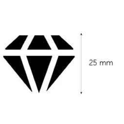 Mintalyukasztó 25mm Gyémánt