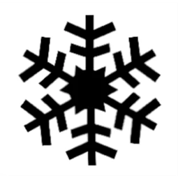 Mintalyukasztó 50mm Hópehely