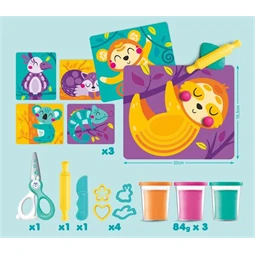 Készségfejlesztő MAPED Modellező gyurmakészlet, MAPED CREATIV Early Age My First Modeling Kit