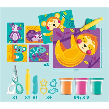 Készségfejlesztő MAPED Modellező gyurmakészlet, MAPED CREATIV Early Age My First Modeling Kit