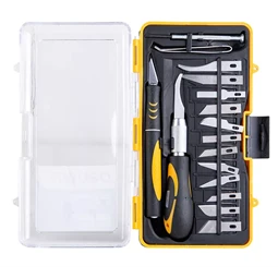 Modellező kés készlet DELI 16db-os