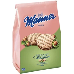 Mogyorós ostya, 400 g, Manner Törtchen