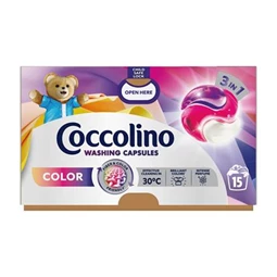 Mosókapszula COCCOLINO Care Color 15 db