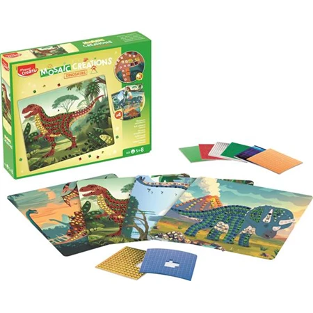 Mozaikos képkészítő, dinoszaurusz, MAPED CREATIV Mosaic Creations