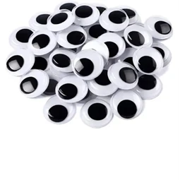 Mozgó szem kör 8mm 120db/cs