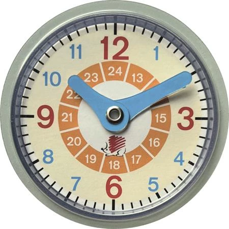 Műanyag óra ICO SÜNI 9cm