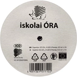 Műanyag óra ICO SÜNI 9cm