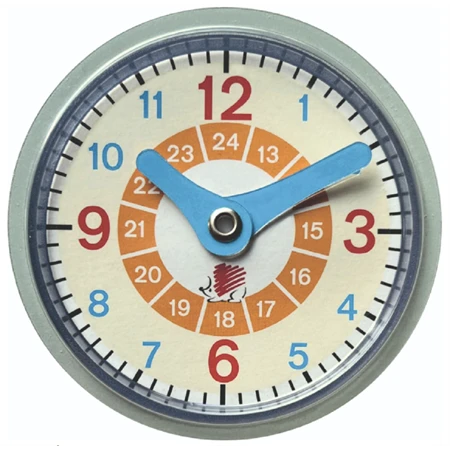 Műanyag óra ICO SÜNI 9cm