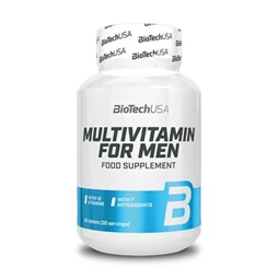 Multivitamin, 60 tabletta, férfiaknak, BIOTECH USA
