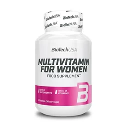 Multivitamin, 60 tabletta, nőknek, BIOTECH USA