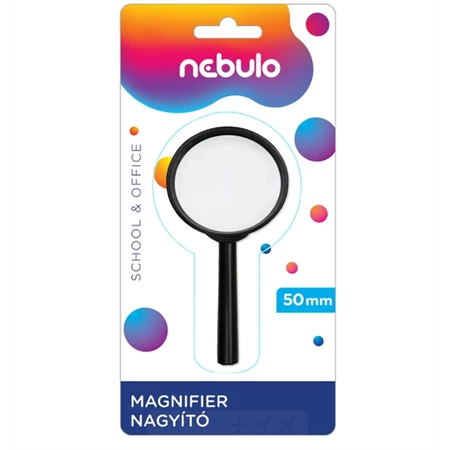 Nagyító NEBULO 50mm, műanyag