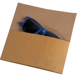 Napszemüveg UV 400 védelem, kék Nerdlook típusú keret, 14,3x14,3x4,8cm kerettel, sötét színű lencse