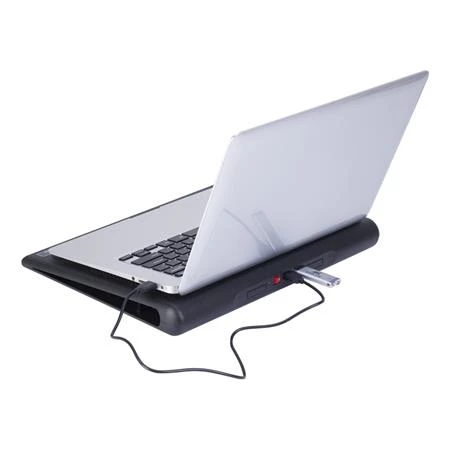 Notebook állvány hűtőventilátorral, 17,3", RIVACASE "5557", fekete