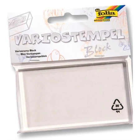 Nyomda Acryl alap 58x102x10mm átlátszó