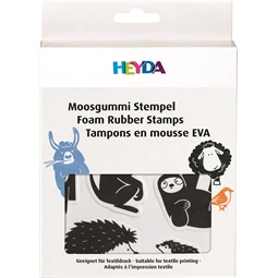 Nyomda készlet HEYDA 15 db-os moosgumiból Erdei Állatok