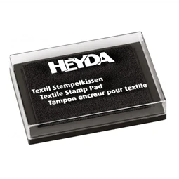 Nyomda párna HEYDA 6x4cm fekete