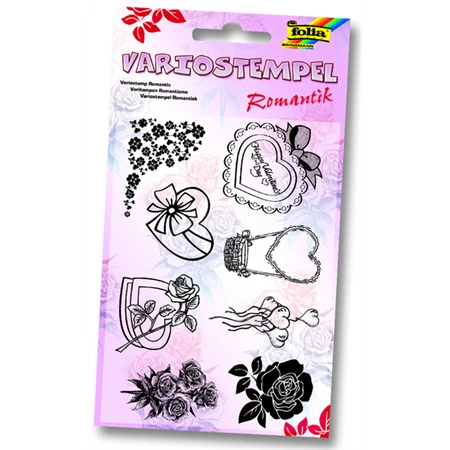 Nyomda sablon Romantik szilikonos