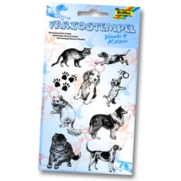 Nyomda sablon kutya-macska szilikonos