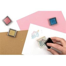 Nyomdapárna Folia 6db-os Metál vegyes színek