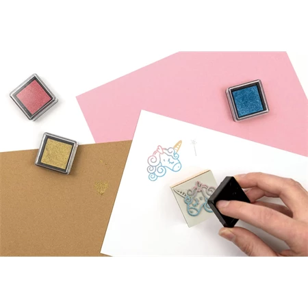 Nyomdapárna Folia 6db-os Metál vegyes színek