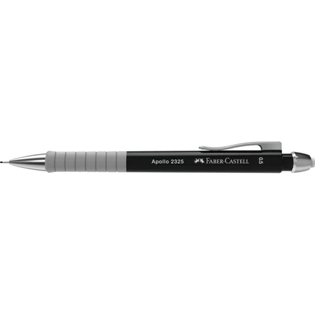 Nyomósirón FABER Apolló 0,5 2325 fekete, Ergonómikus kialakítás
