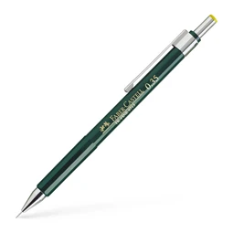Nyomósirón Faber-Castell 0,35 TK-Fine 9713 sötétzöld testtel