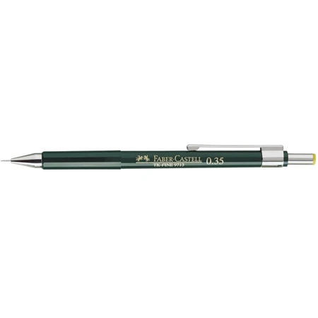 Nyomósirón Faber-Castell 0,35 TK-Fine 9713 sötétzöld testtel